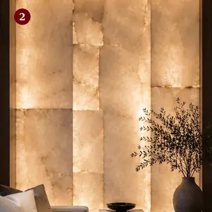 Backlit Alabaster & Translucent Stone