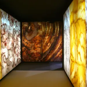 Backlit Alabaster & Translucent Stone