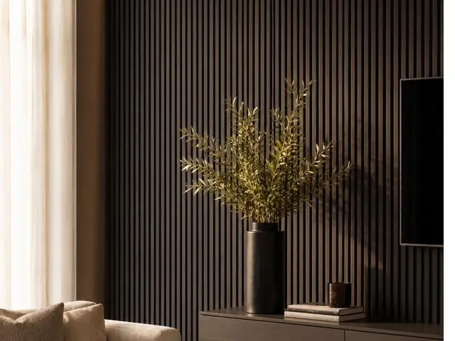 Charcoal and WPC Louvers